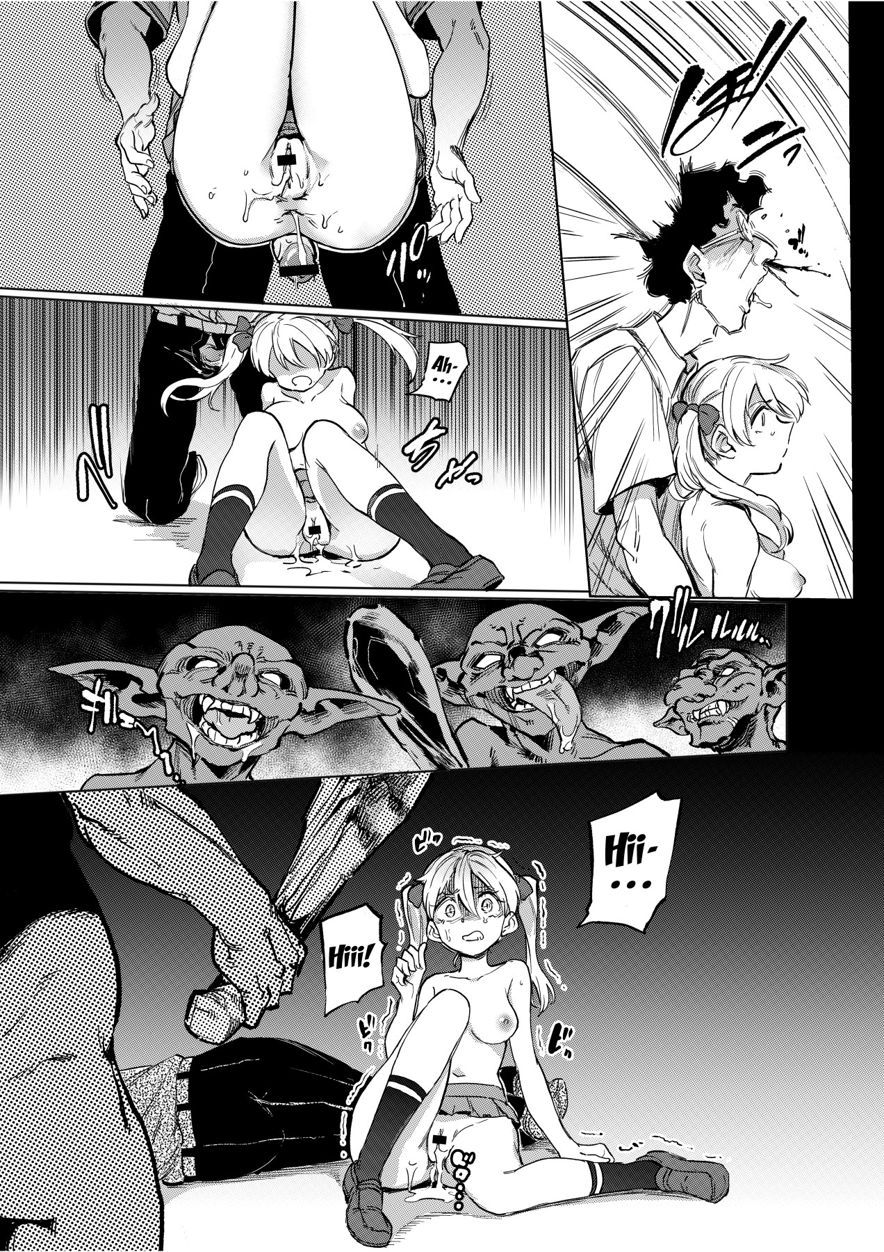 Hentai Manga Comic-Goblin x Schoolgirls x Collapse Cheeky Gal Edition-Read-20